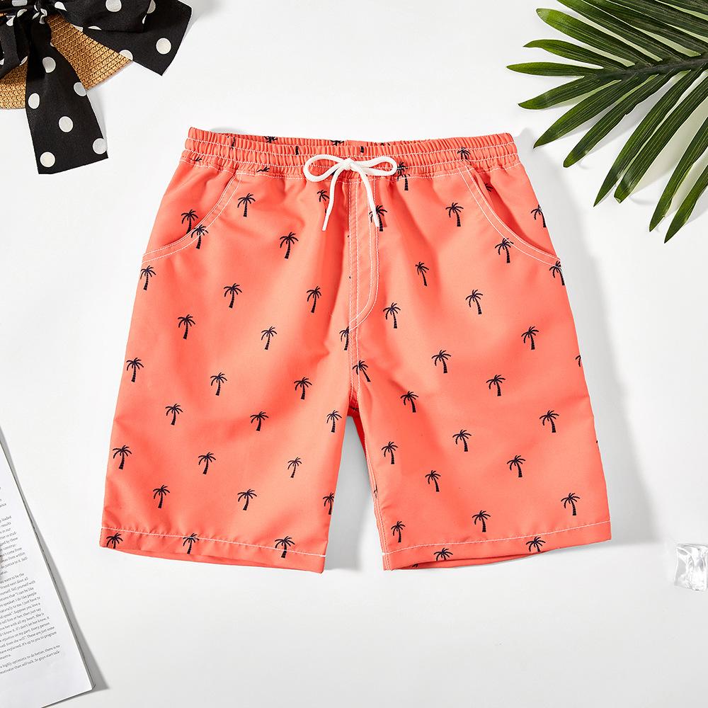 Summer New Children's Shorts Boys' Fashion Cartoon Beach Pants Baby Leisure Sports Shorts Swimming Trunks