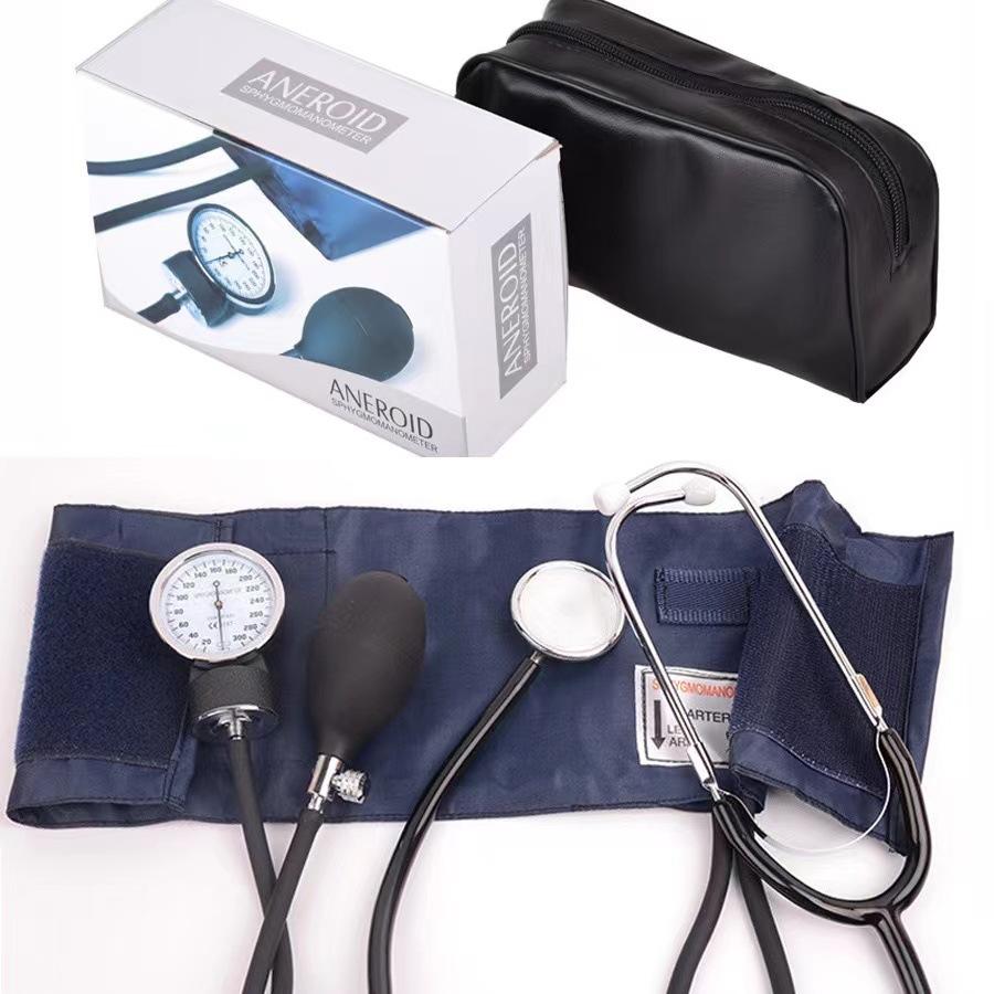 manual pressure gauge stethoscope household medical arm type xue pressure gauge single head dial type pressure regulator