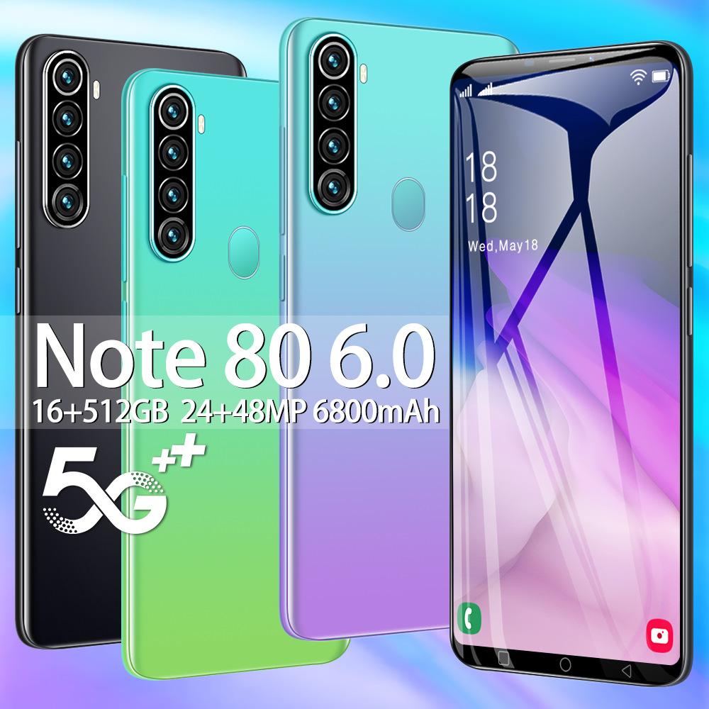 note80 new products in stock 1+16 cross-border mobile phone android smartphone 5.0 3g low price foreign trade manufacturer