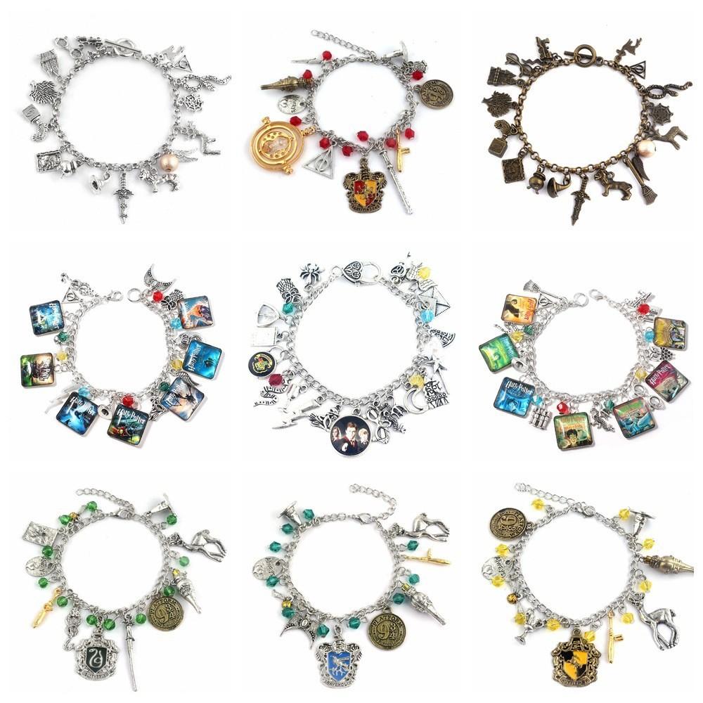 films and television products harry potter magic college four major colleges golden flying thief horcrux element combination ladies bracelet