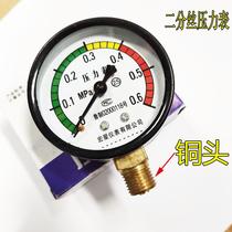 factory supply water pump pressure gauge 60-100 dial pressure gauge household pressure tank gauge