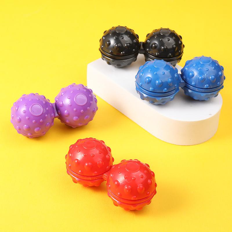 decompression toy fingertip gyro wholesale finger massage ball decompression conjoined massage gyro decompressor boxed