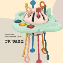Amazon Cross-Border Products UFO Chouchoule Le Ke Bite Soft Glue Toys for Children and Infants Grip Press