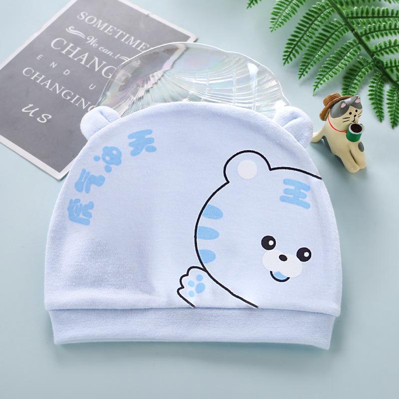newborn fetal cap class a cotton tiger year cartoon cap baby cap drainage products spring and autumn new baby hat wholesale