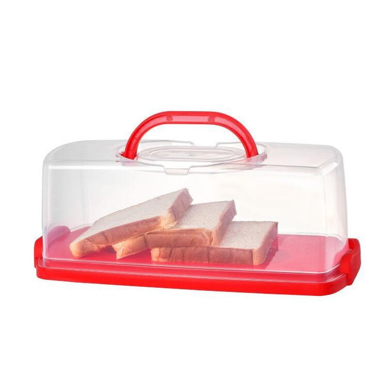 food grade plastic toast box bread box cake box rectangular cake packing box
