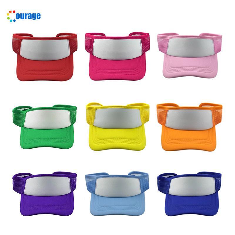 summer outdoor marathon volunteer air top sunhat no top advertising cap summer no top sun protection hat empty top defense