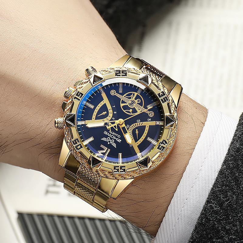 daifa new fashion european and american style men's business simplicity large dial alloy band men's watch middle east hot quartz watch thumbnail
