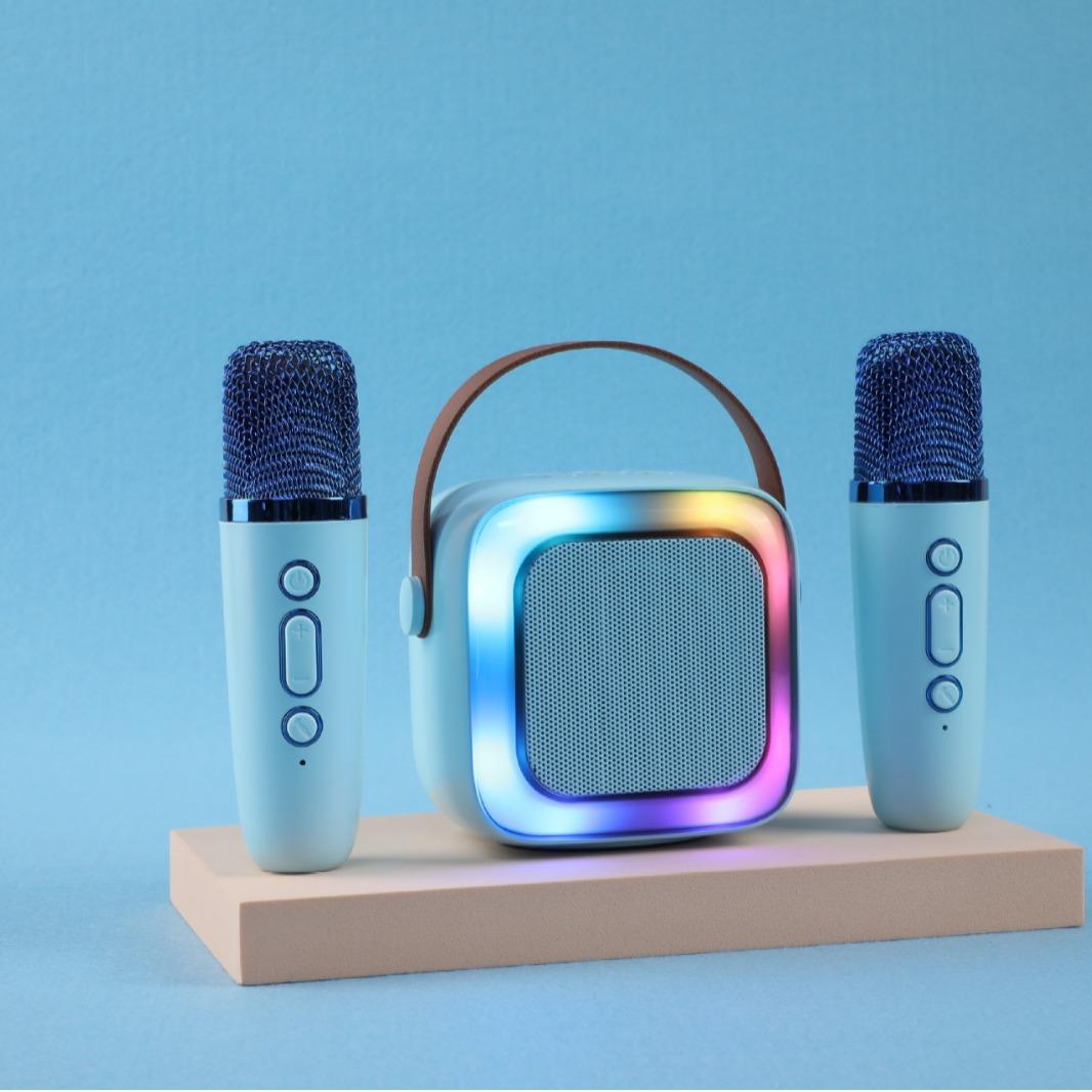sy13 bluetooth speaker gadget for singing songs small audio home ktv wireless microphone mouthpiece portable portable speaker details Picture