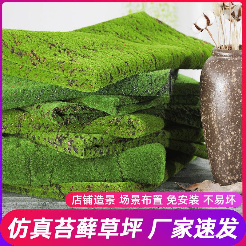 moss moss simulated plants wall base material simulation moss wall greening decorating wall art moss emulational lawn