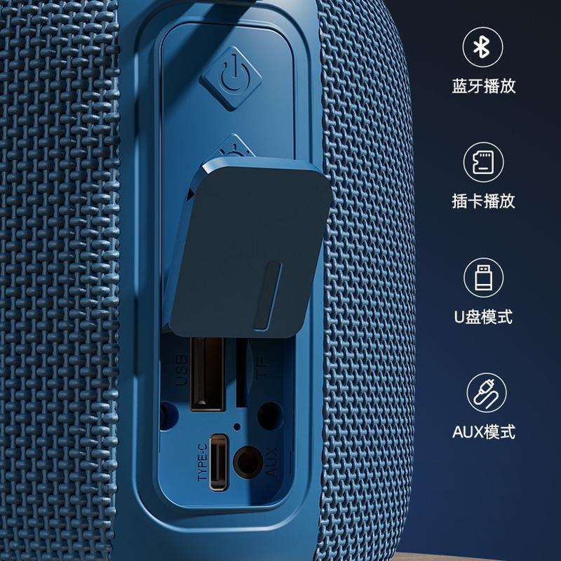 in stock bluetooth speaker subwoofer high sound quality outdoor portable led colorful light diaphragm wireless portable small speaker Application Scenario