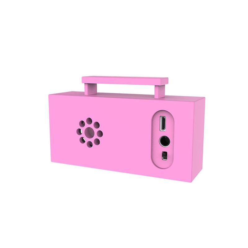 fashion trend electronic gift anime peripheral gift speaker customized pvc radio shape bluetooth speaker Item Picture