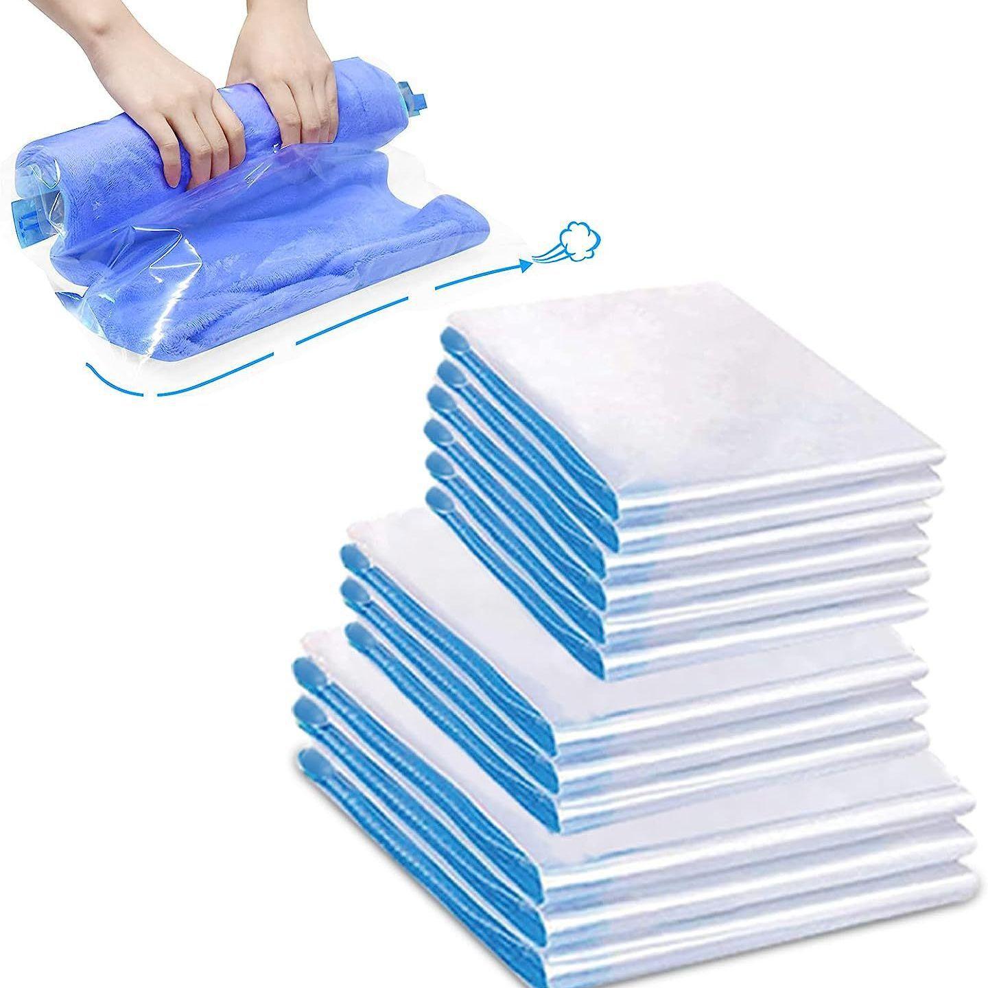 single product in stock roll pressure down coat vacuum compression bag labor-saving luggage packing household vacuum bag compression bag
