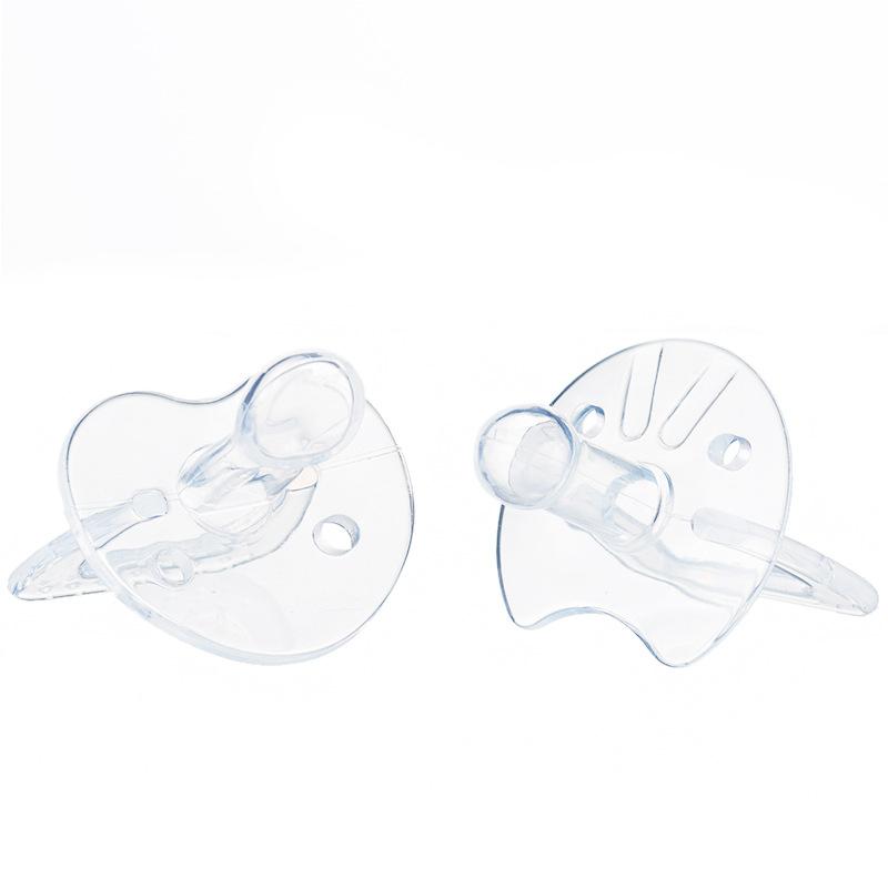 baby full silica gel pacifier liquid edible silicon baby pacifier infant sleeping nipple factory wholesale