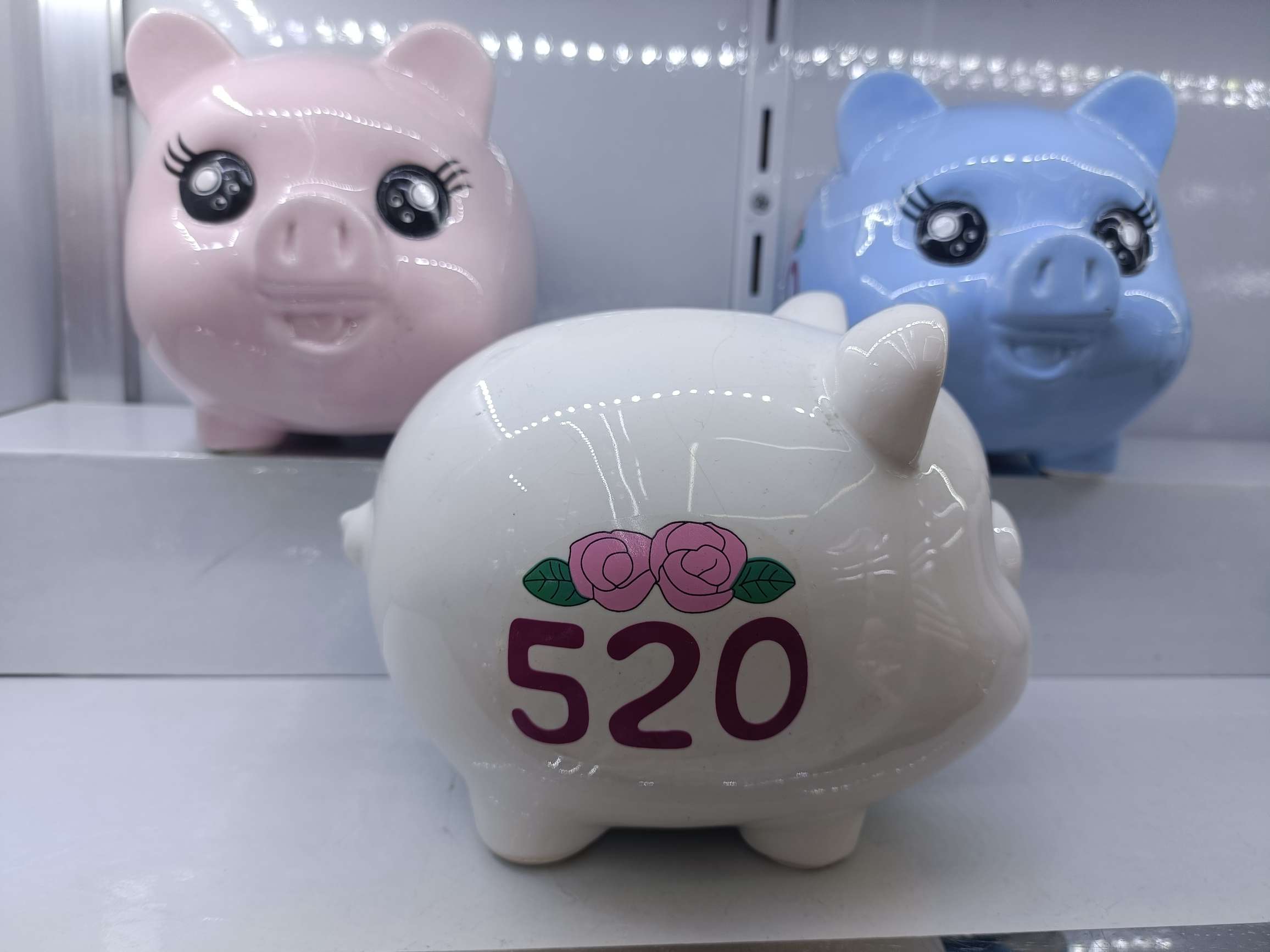 国潮风陶瓷，摆件，陶瓷工艺品，陶瓷存钱罐，陶瓷存钱罐详情2