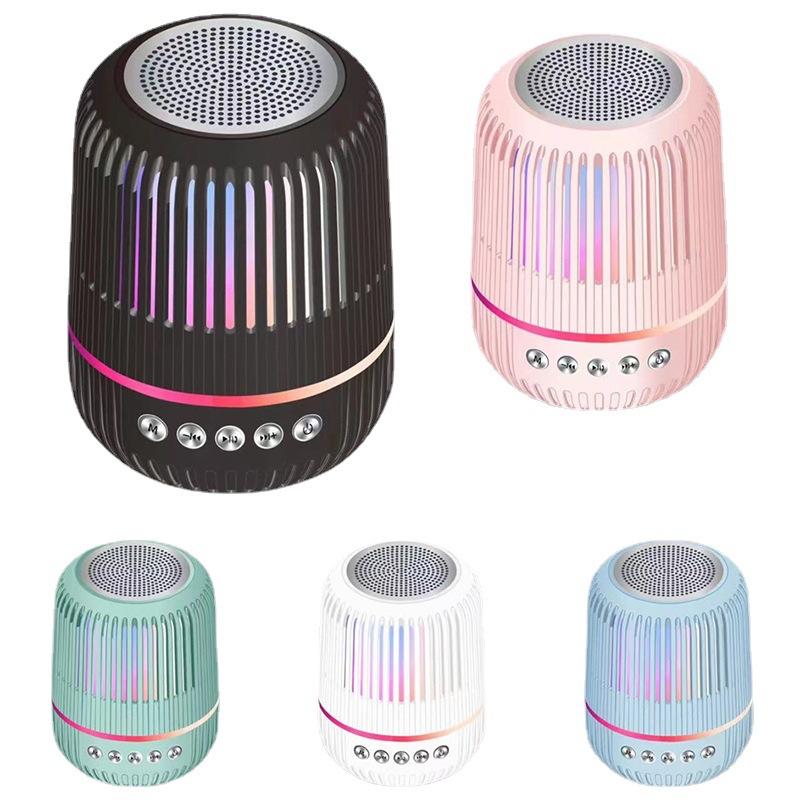 M4 Bluetooth Speaker 3D Surround Subwoofer Outdoor Portable Colorful Ambience Light Wireless Mini-Speaker Item Picture