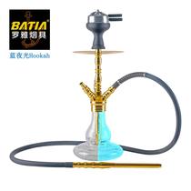 cross-border exclusive for arabic hookah bar ktv single double three tube glass hookah shisha hookah