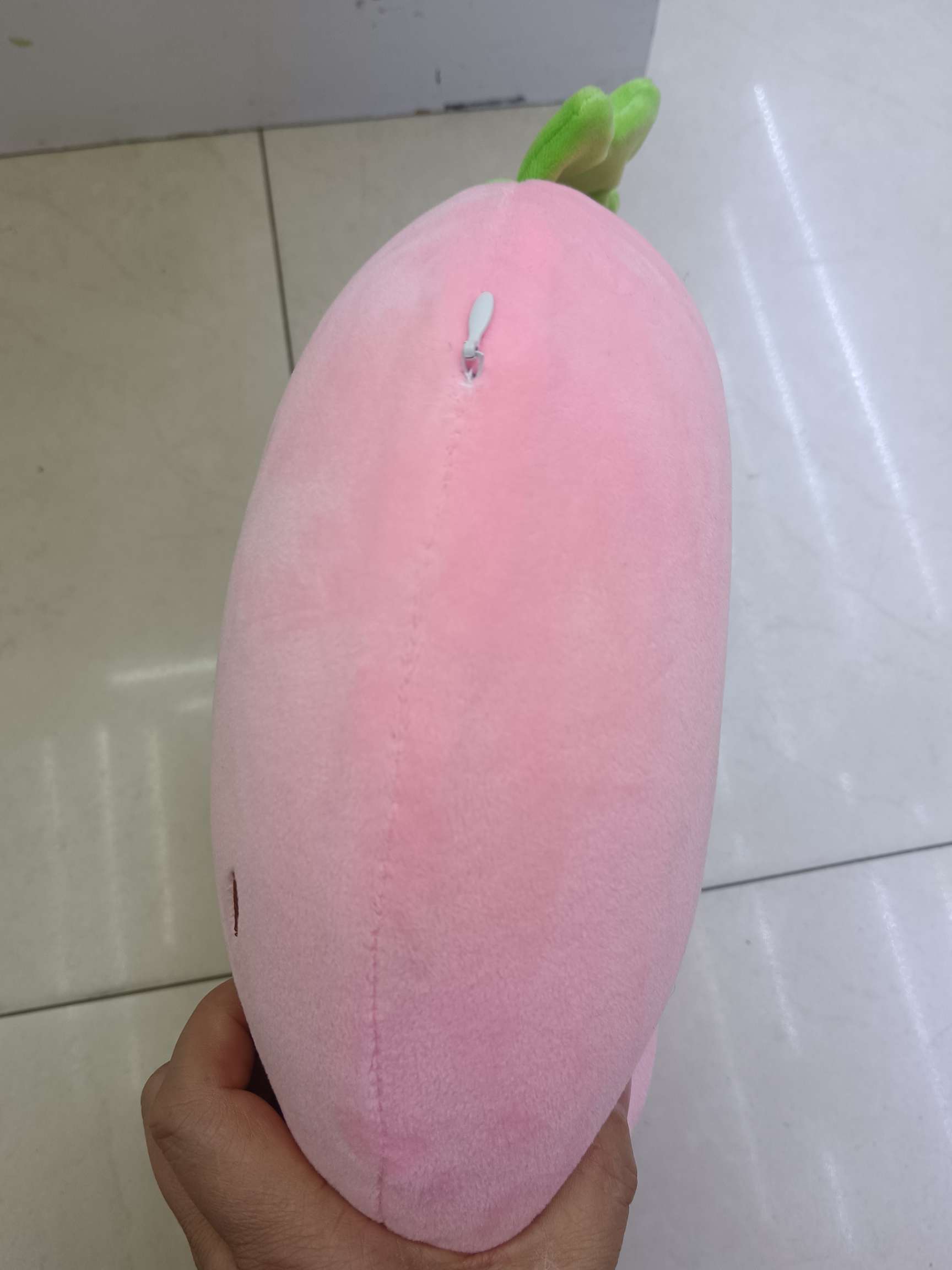 毛绒玩具/玩偶/卡皮巴拉/公仔/毛绒玩具公仔白底实物图