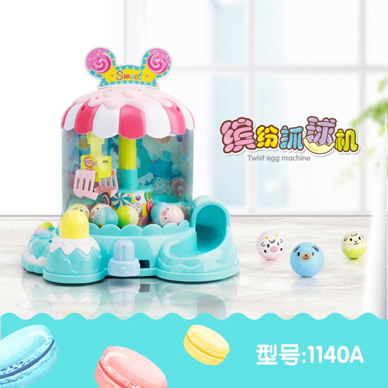 children's mini grasping crane machine household small grasping music hanging candy clip doll story machine capsule toy internet-famous toys