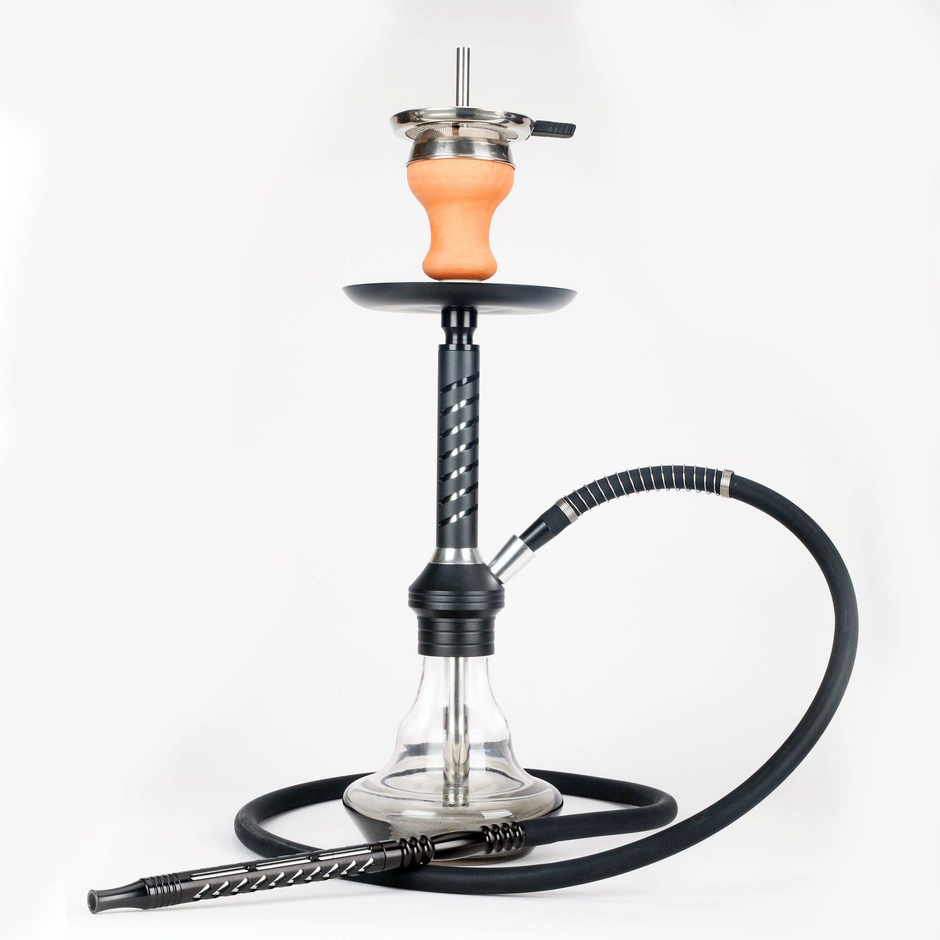 cross-border supply arabic glass hookah set hollow hookah hookah pipe