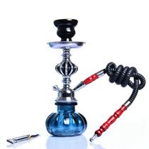 cross-border supply supply arab hookah factory single tube hookah small glass pot cross-border hookah tobacco pot