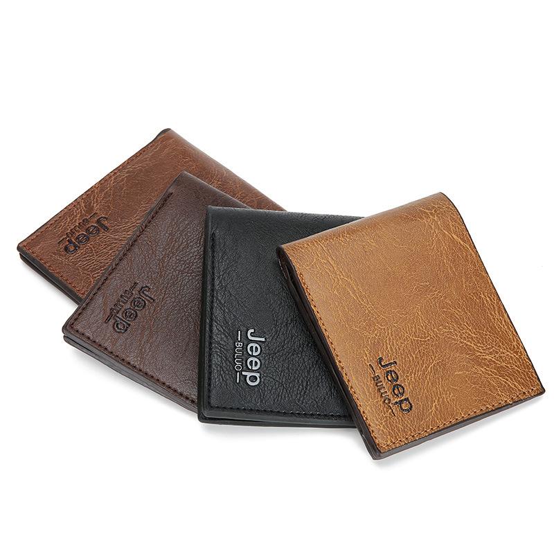 men's short wallet short business wallet wallet clutch men's bag card holder coin purse