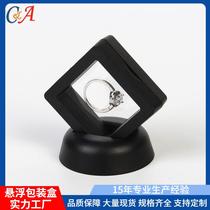 50*50 jewelry film suspension packing box fashion ornament gift plastic transparent and dustproof film box