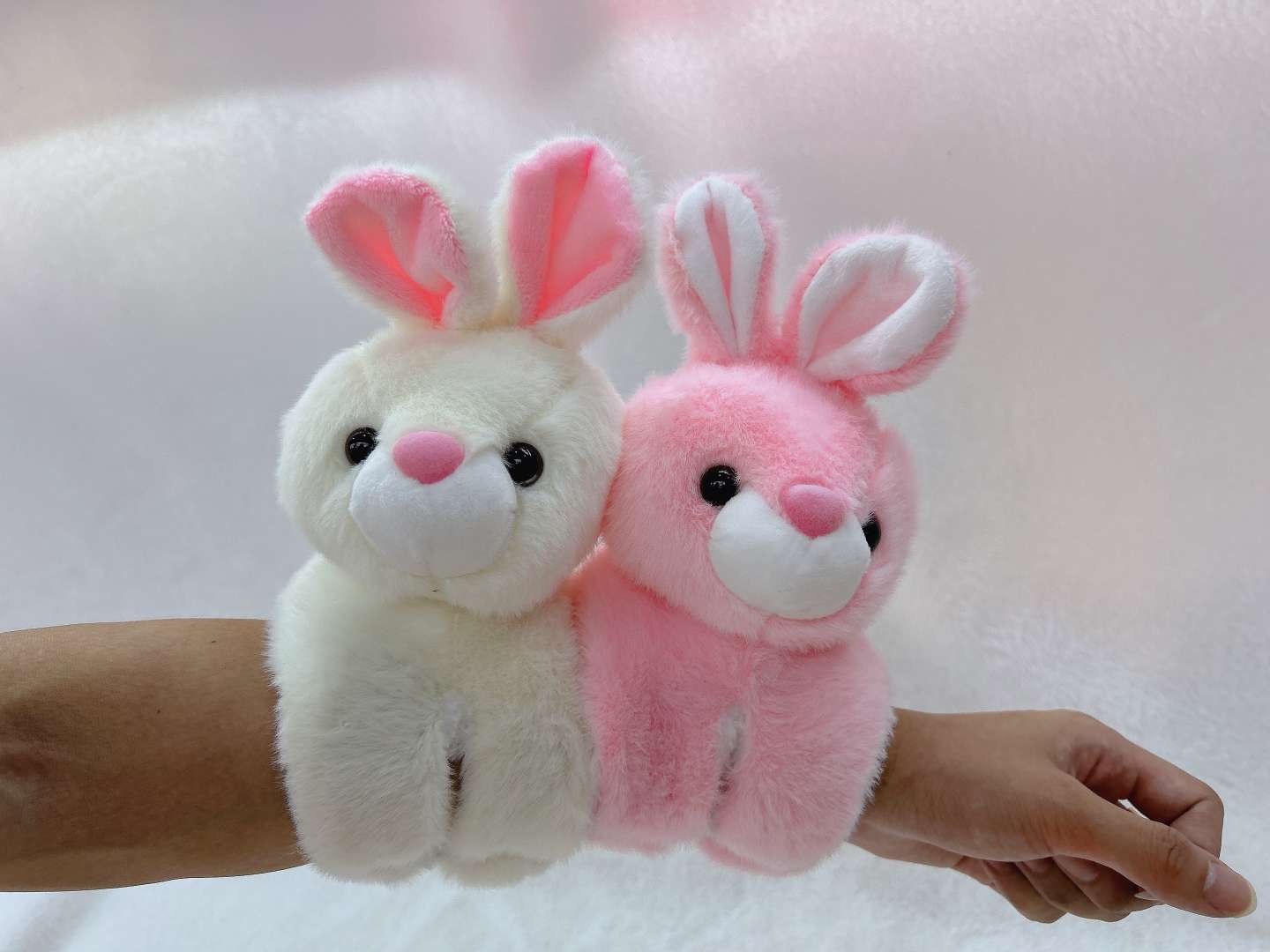 拍拍圈毛绒玩具公仔 兔子娃娃玩偶 软体抱枕 玩具公仔 逼真可爱 适合儿童礼物卡皮巴拉详情图2