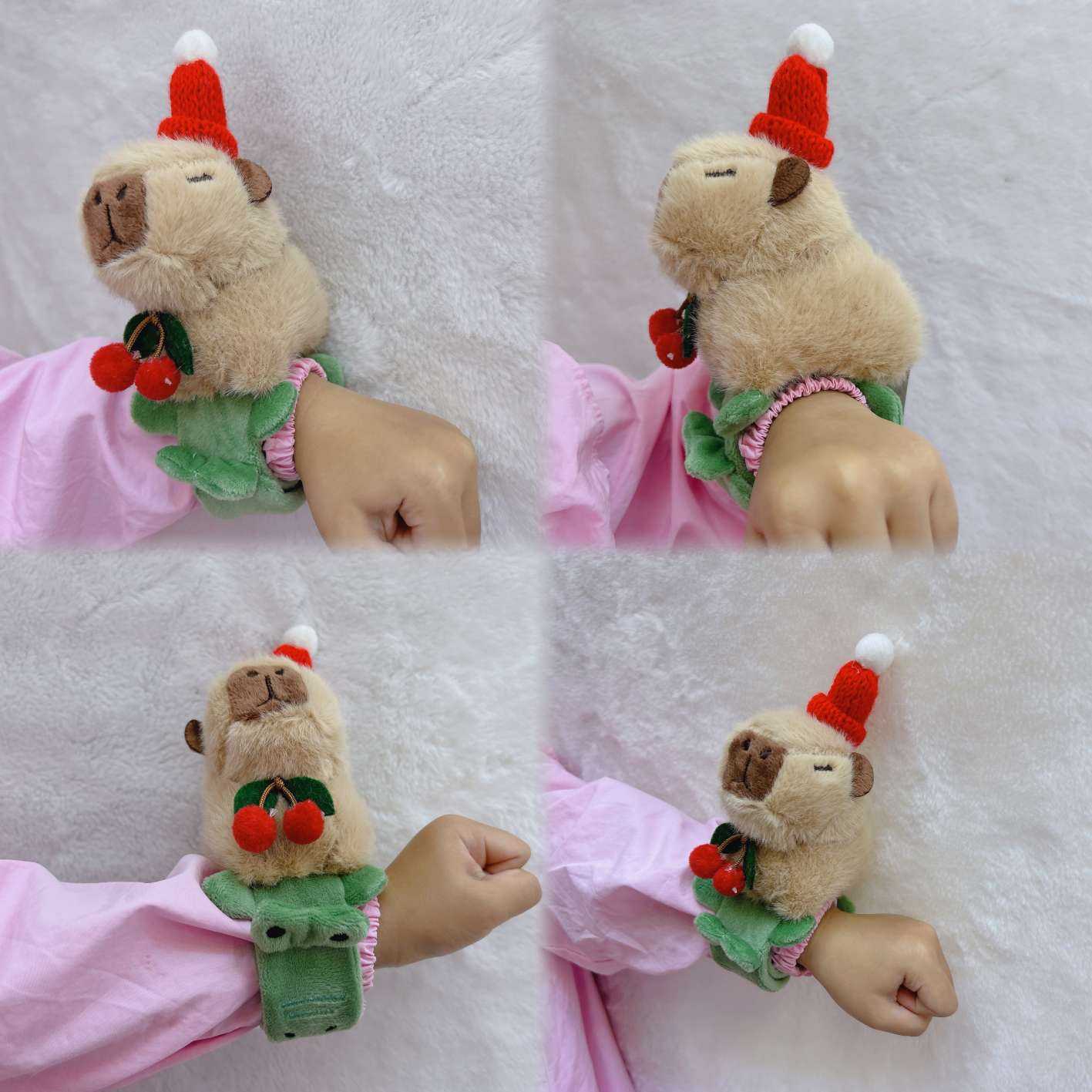 拍拍圈毛绒玩具公仔 兔子娃娃玩偶 软体抱枕 玩具公仔 逼真可爱 适合儿童礼物卡皮巴拉详情图11