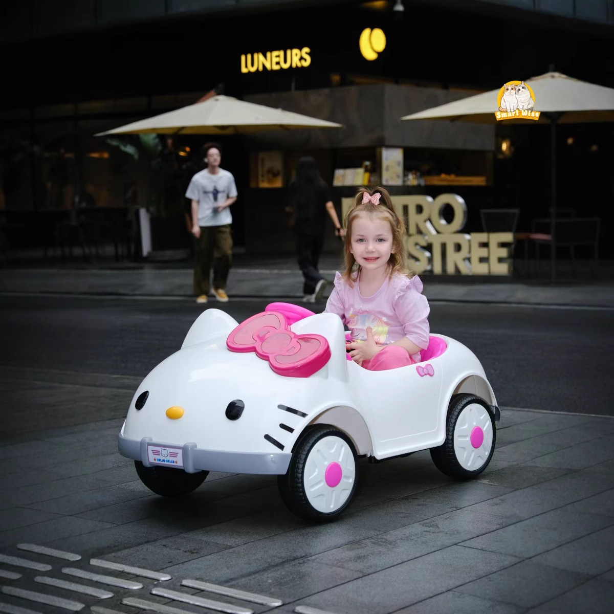 智能电动汽车/童车/儿童玩具/四轮车玩具/儿童车电动细节图