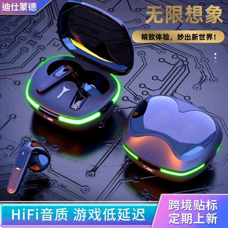 new pro60 bluetooth headset true wireless tws earbuds noise reduction gaming electronic sports bluetooth headset cross-border thumbnail