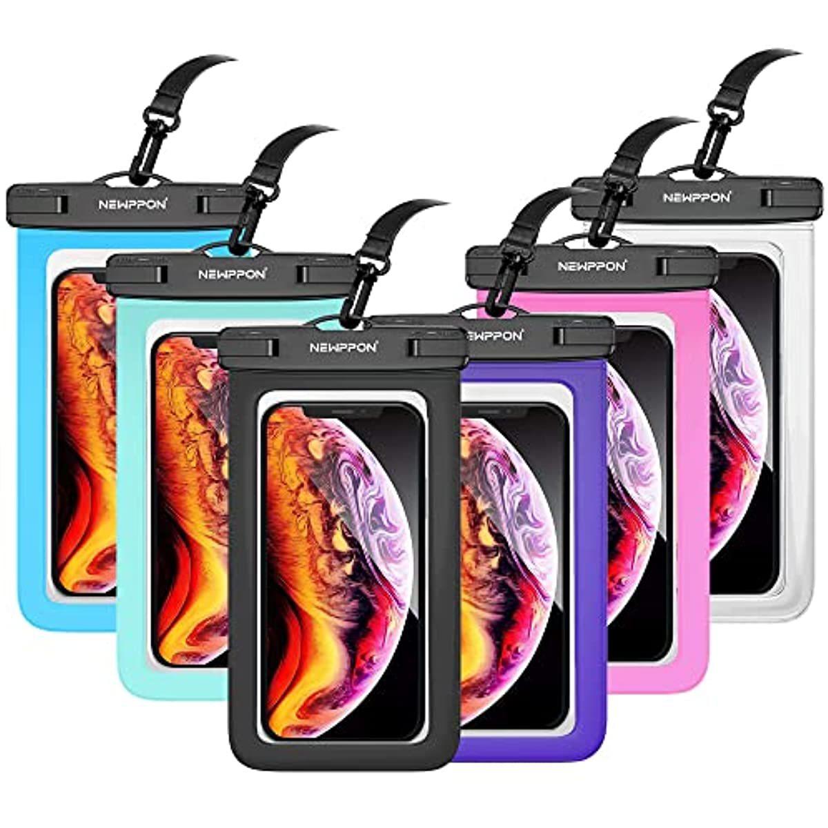 cross-border mobile phone waterproof bag mobile phone waterproof cover swimming takeaway halter mobile phone bag touch screen lanyard mobile phone bag