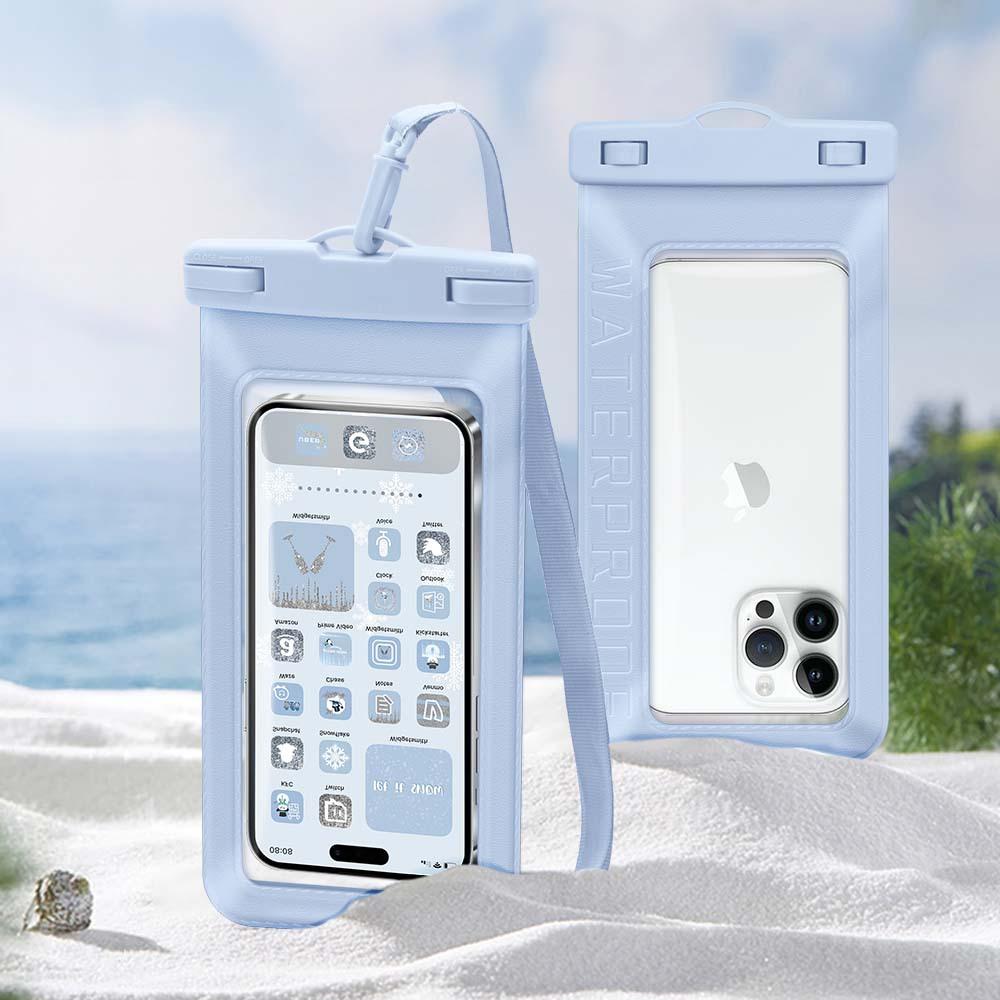 factory wholesale 2023 new environmentally friendly mobile phone waterproof bag transparent swimming water-proof bag plus size mobile phone waterproof cover