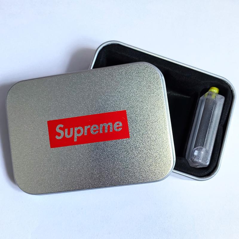 lighter packing box metal kerosene engine packing box + 4ml buy gift box with oil print logo