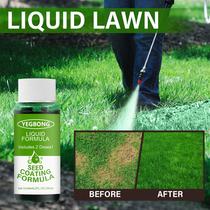 Yegbong Liquid Lawn Nutrient Solution Grass Planting Liquid Portable Grass Fusion Lawn Patch Seeding Liquid