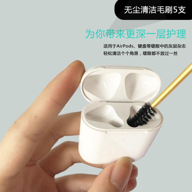 for tws apple airpods bluetooth headset cleaning charging case earbuds cleaning brush dust removal cleaning brush