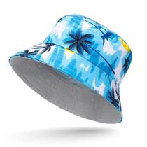 manufacturer advertising cap travel fixed bucket hat sunshade flat-top cap sun protection hat printable logo heat transfer patch