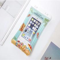 inflatable floating touch screen mobile phone waterproof bag cartoon outdoor drifting swimming swathe airbag diving cover new batch