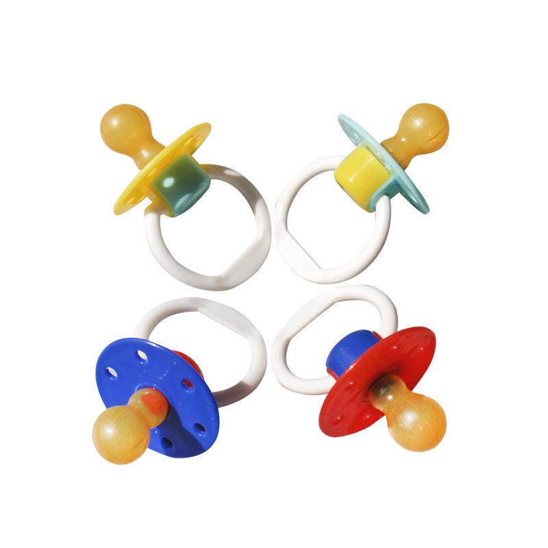 foreign trade manufacturer latex sleeping nipple baby pacifier newborn baby comfort nipple