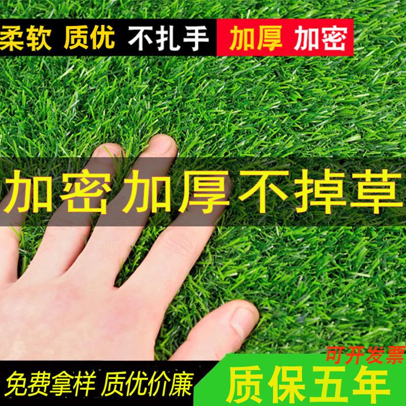 Artificial Emulational Lawn Grass Rug Outdoor Sports Track Kindergarten Lawn Enclosure Artificial Plastic Fake Turf