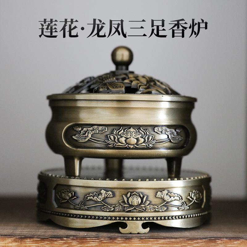 2023 new tower incense burner cone incense burner crafts collection incense burner buddha utensils craft zen ornament antique stove full figure