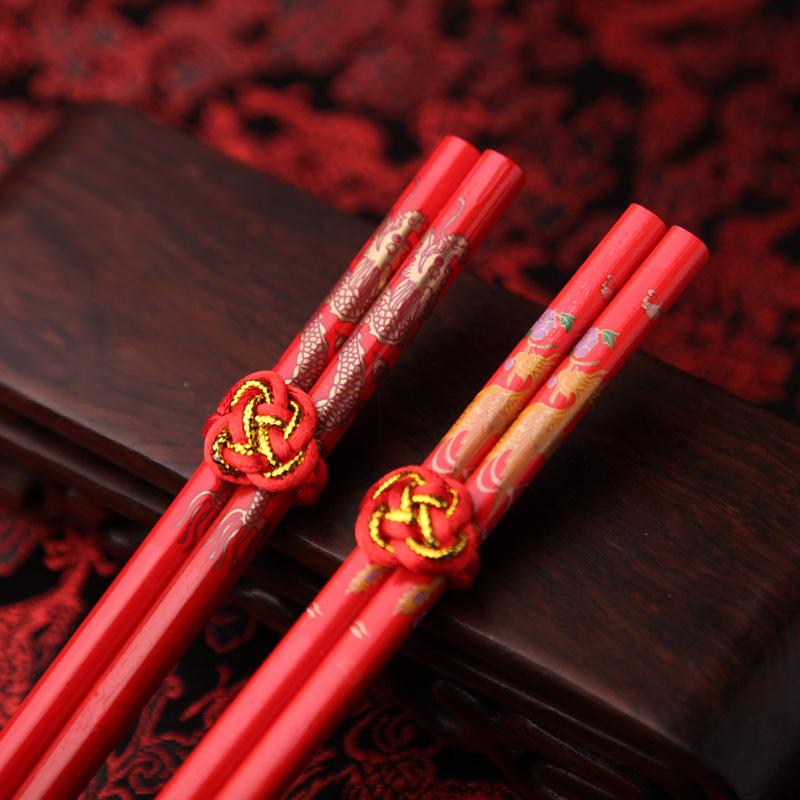 wedding festive hi dragon and phoenix chopsticks wedding supplies bamboo chopsticks wedding and wedding celebration supplies new couple hi dragon and phoenix chopsticks Specification drawing