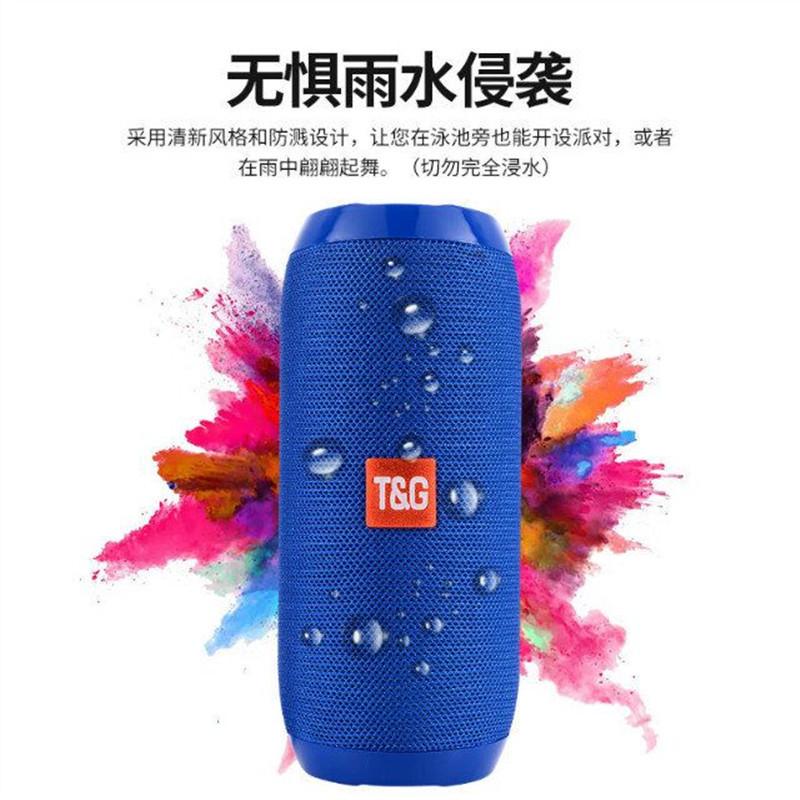 cross-border tg117 fabric bluetooth speaker portable outdoor card subwoofer small speaker home wireless speaker Item Picture
