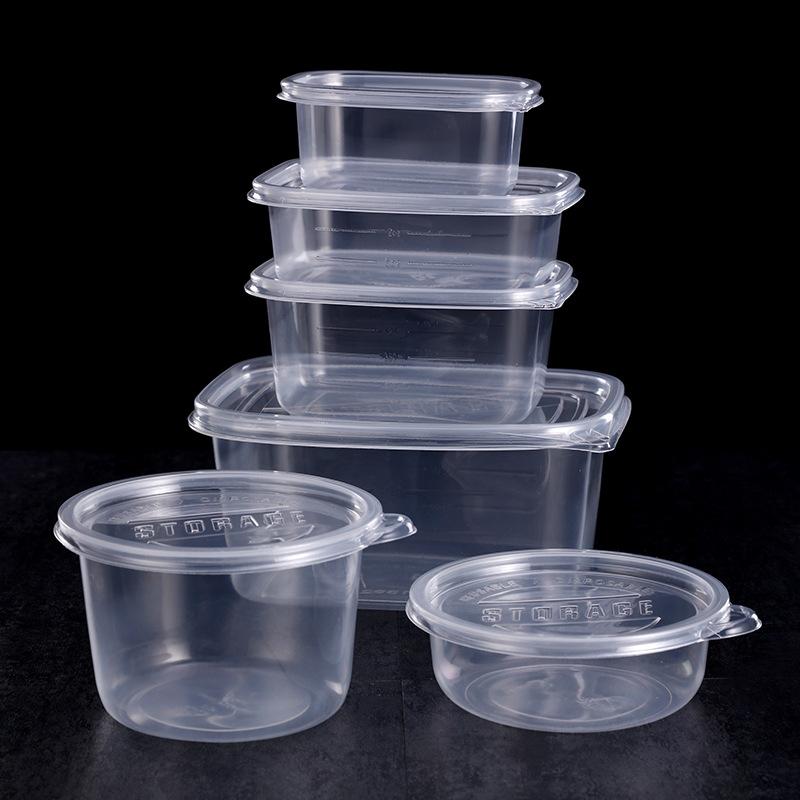 disposable box 709ml lunch box to-go box fruit fishing takeaway plastic packaging bowl lunch box packing box tableware