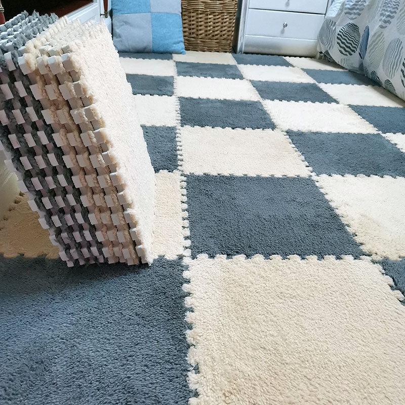 cross-border amazon children's foam jigsaw puzzle mats joint carpet bedroom carpet machine washable hair pack mat