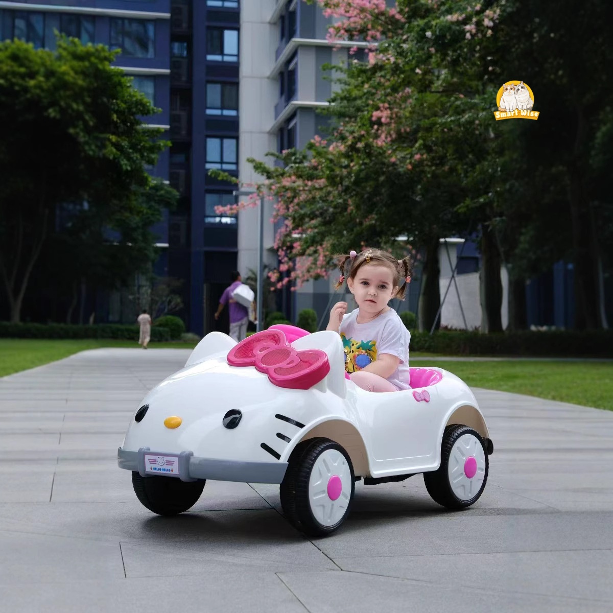 智能电动汽车/童车/儿童玩具/四轮车玩具/儿童车电动产品图