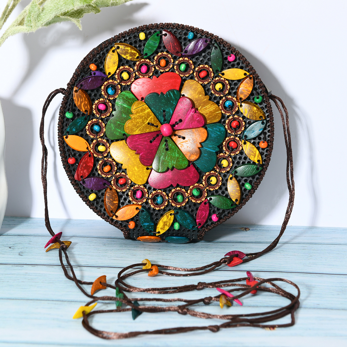 小众ins风设计拼色包包女2025新款潮流休闲时尚斜挎包详情2