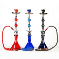 cross-border dedicated air supply arabic hookah single tube acrylic beads hookah hookahshisa smoking set hookah