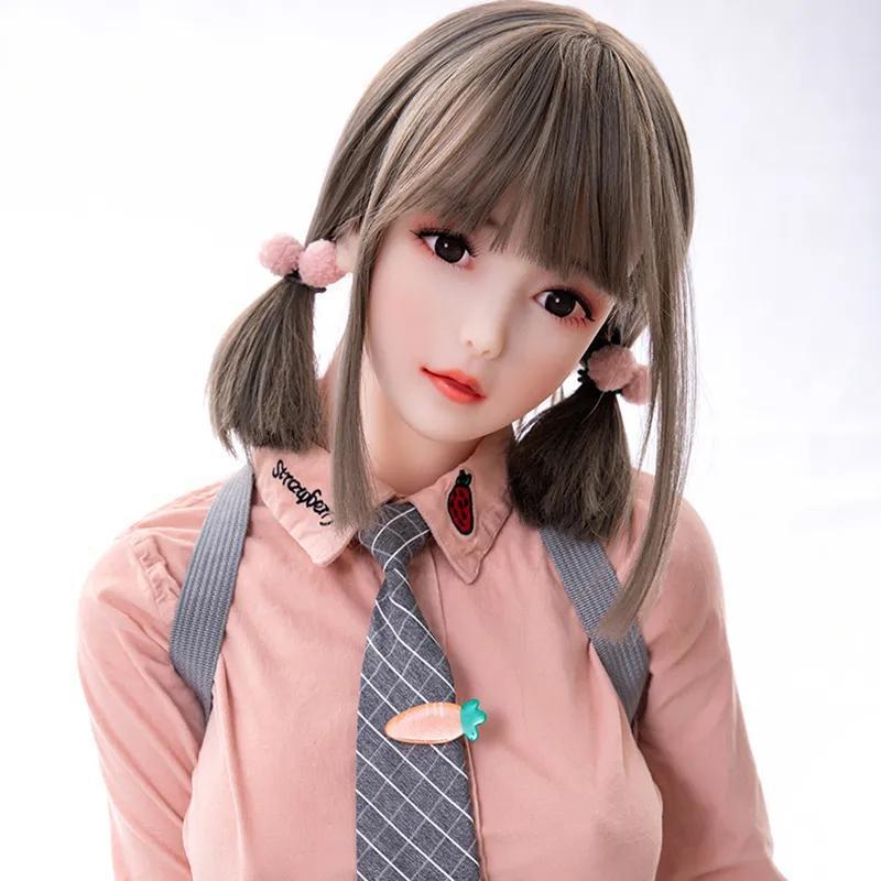 Body Silica Gel Doll Non-Inflatable Doll Lolita Can Be Inserted into Real-Life Adult Men's Sex Toys