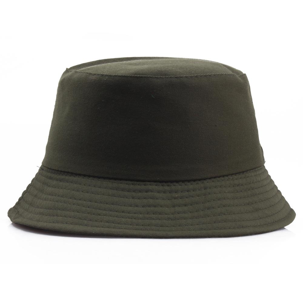 Stall Supply Cheap Bucket Hat Advertising Cap Fixed Bucket Hat Flat Top Sunshade Sun Protection Hat Traveling-Cap Wholesale