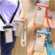 mobile phone waterproof bag cute luminous mobile phone bag drifting swimming equipment touch screen mobile phone protective case luminous hand